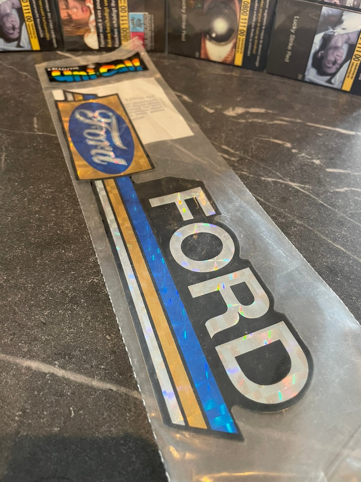 Vintage Ford Sticker, Auto diversen, Autostickers, Ophalen of Verzenden