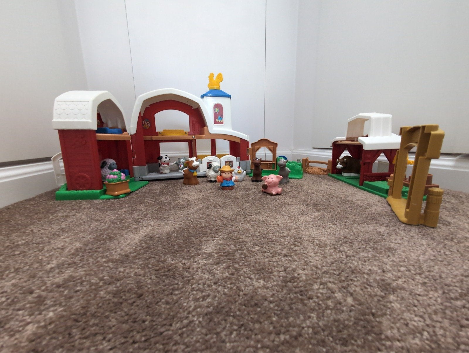Fisher-Price Little People Boerderij Speelset met Dieren, Ophalen, Gebruikt, Jongen of Meisje