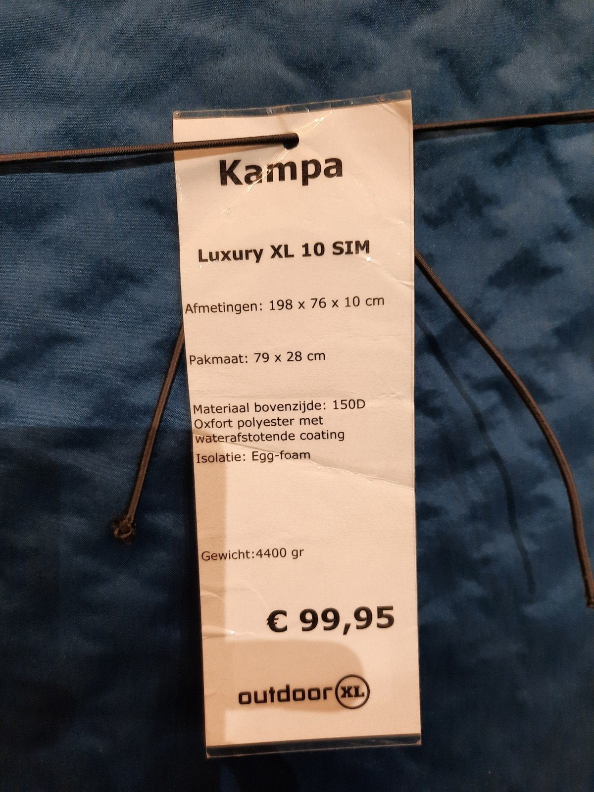 Kampa Luxury XL 10 Matras, Ophalen of Verzenden