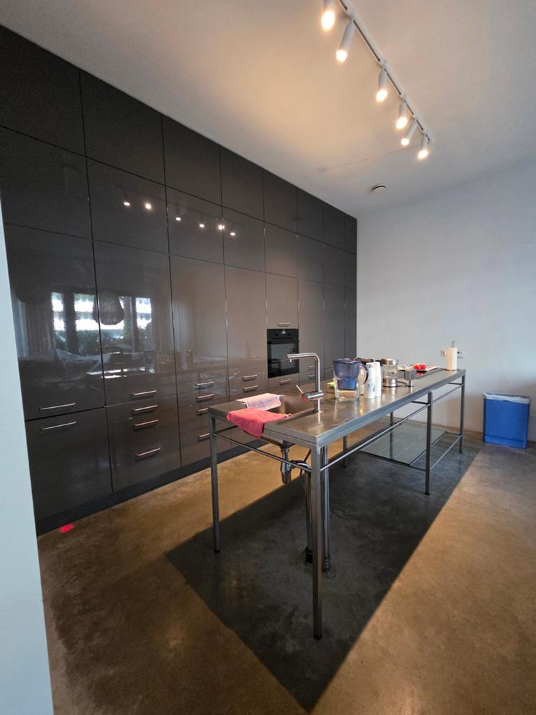Stainless Steel kookeiland, Neff kookplaat, Grohe kraan, Ophalen, Gebruikt, Overige typen, Met kookeiland