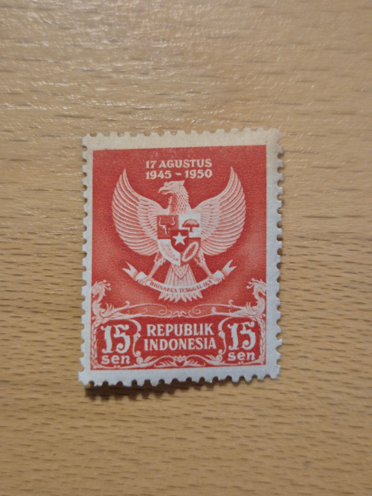 Indonesië 1950 onafhankelijkheid, Ophalen of Verzenden, Postfris, Zuidoost-Azië
