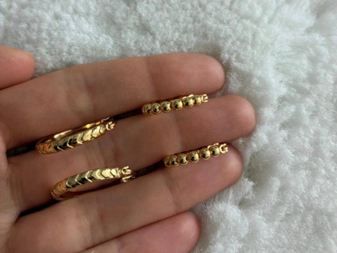 Set Oorbellen, Ophalen of Verzenden, Nieuw, Goud, Overige materialen