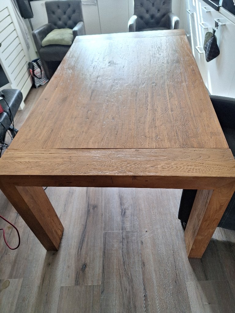 Eethoek, Ophalen, Gebruikt, Teakhout, 50 tot 100 cm