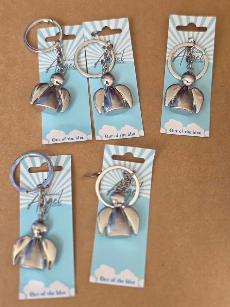 Engel sleutelhanger 'Out of the Blue' - Nieuw, Verzamelen, Sleutelhangers, Nieuw, Ophalen of Verzenden, D, D