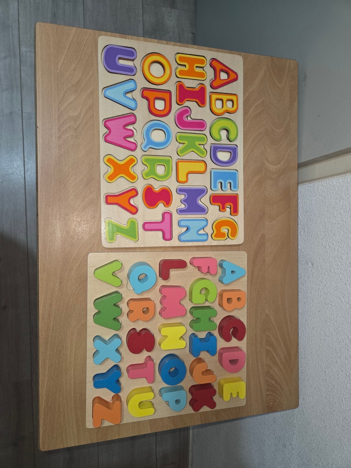 Alfabet puzzels, Verzenden, Zo goed als nieuw, Puzzelen