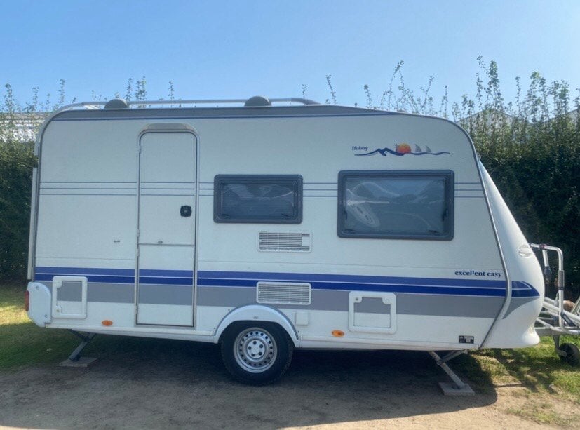 Hobby excellent easy 400SE uit 2003, Rondzit, Hobby, Particulier, Luifel