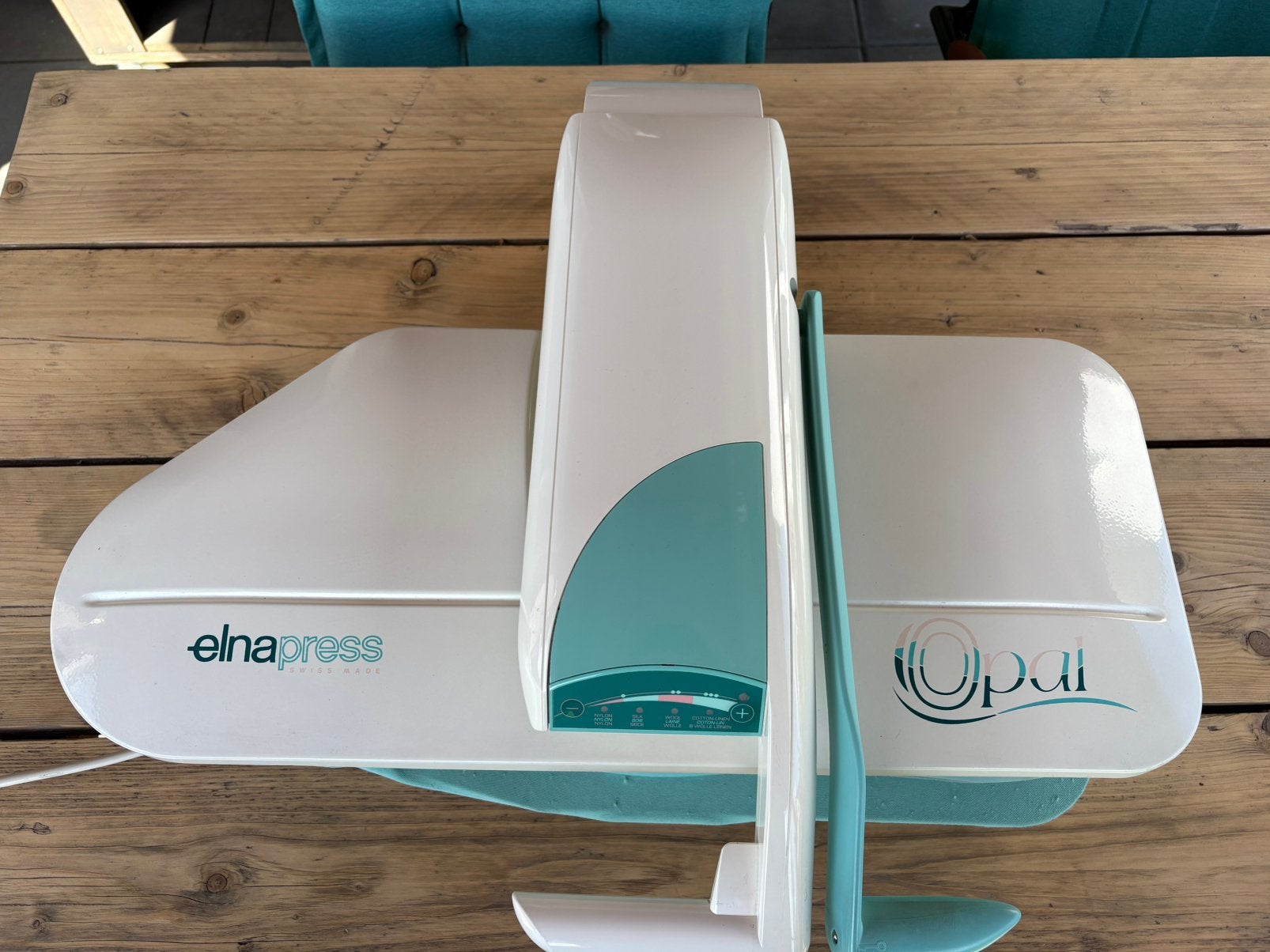 Strijk machine elna pres opal, Ophalen, Gebruikt, Strijkijzer met snoer