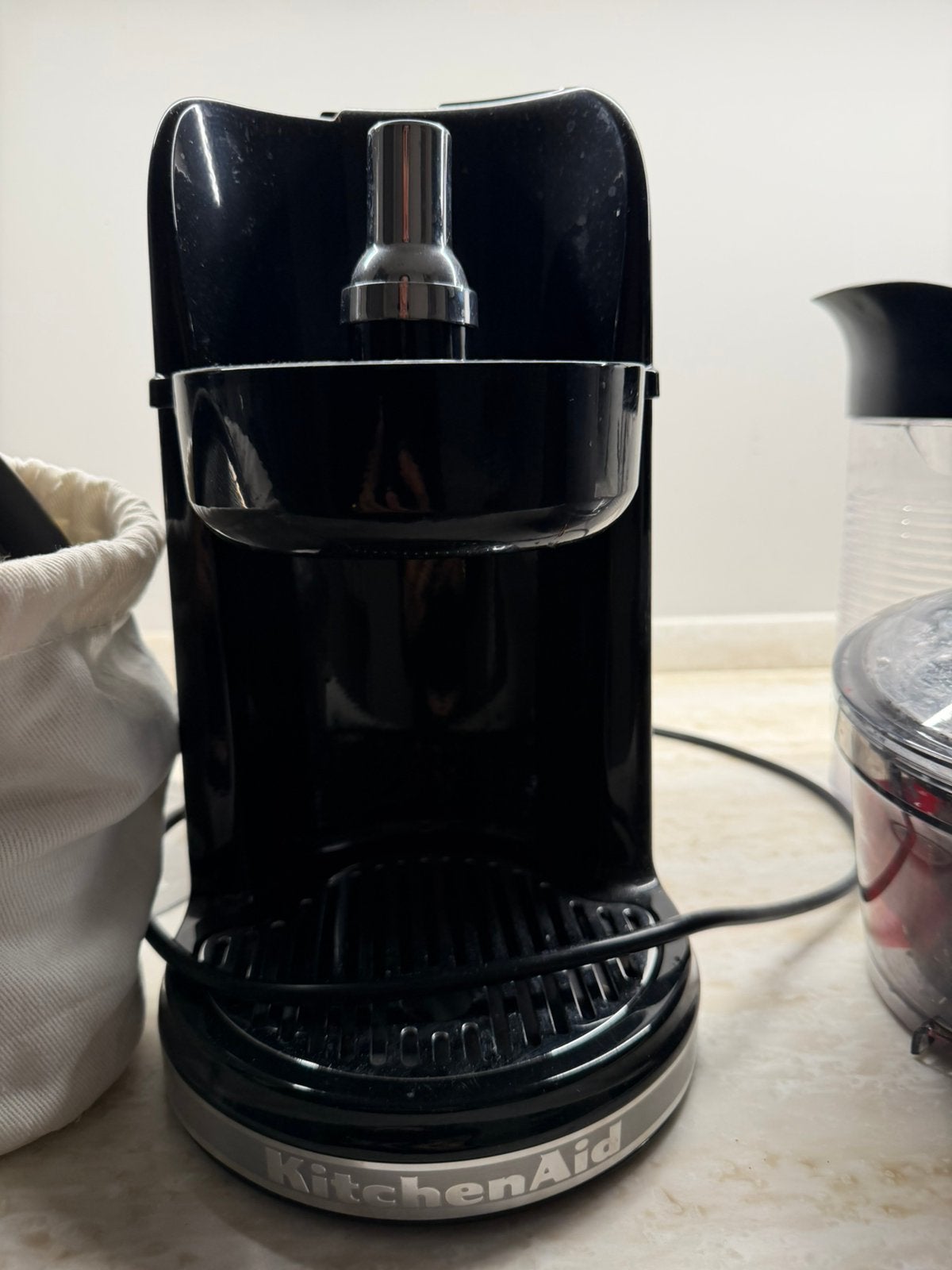 Kitchenaid slowjuicer, Witgoed en Apparatuur, Ophalen, Gebruikt, Slowjuicer