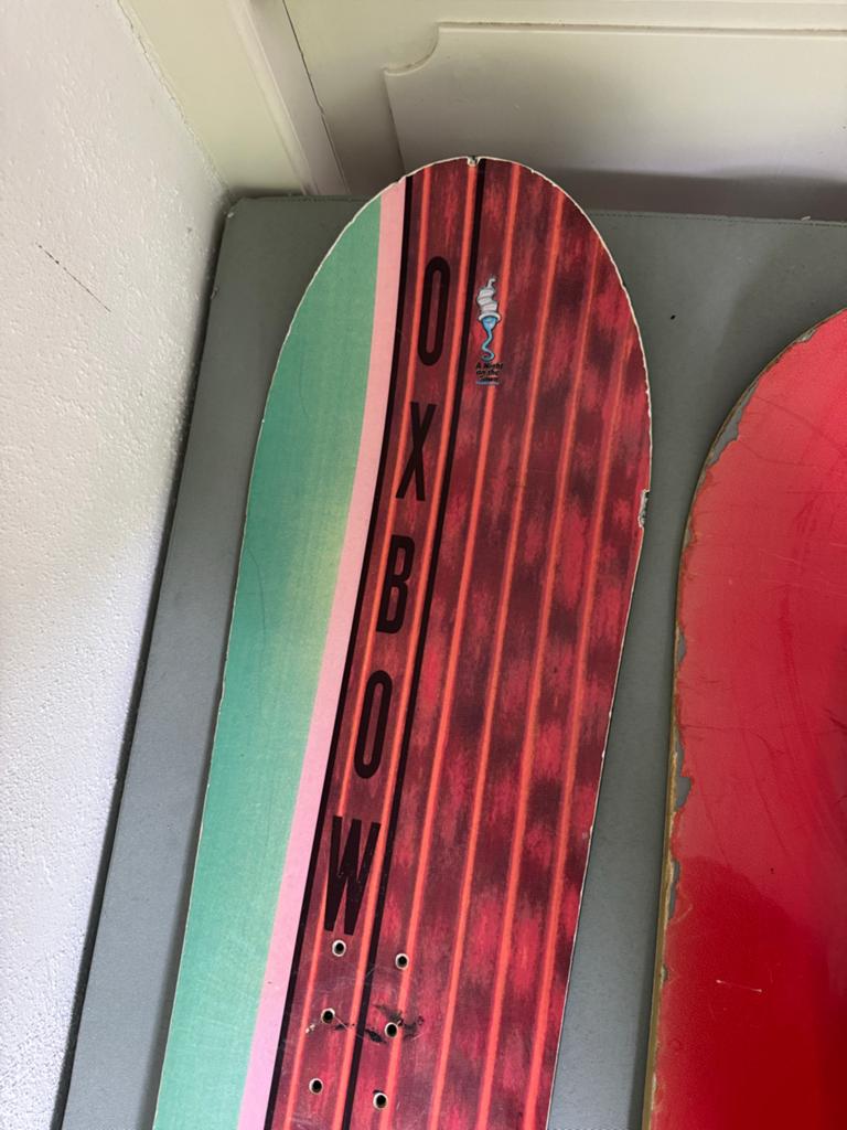 Snowboard Oxbow en Burton - Gebruikt, Ophalen, Gebruikt, Board