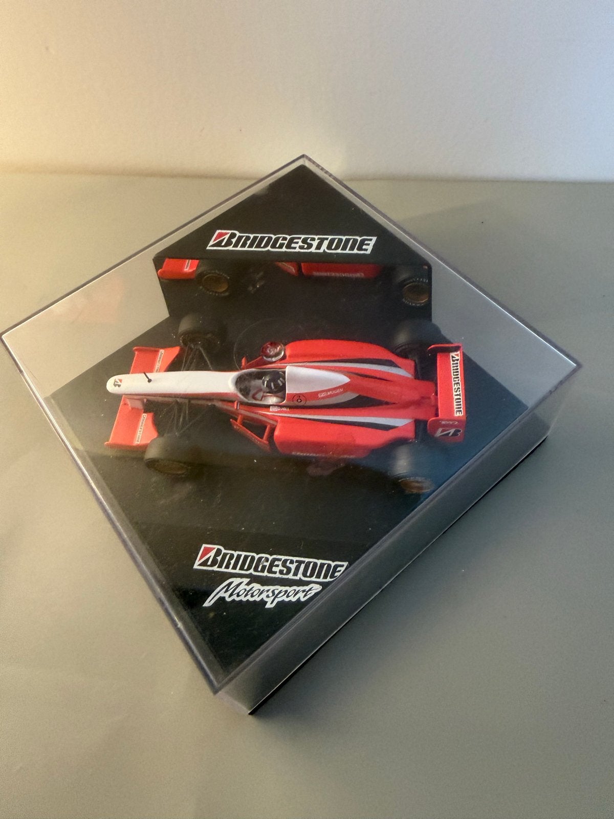 Onyx Bridgestone Test Car Ligier JS41 Damon Hill 1:43, Hobby en Vrije tijd, Ophalen of Verzenden, Zo goed als nieuw, Auto, Overige merken