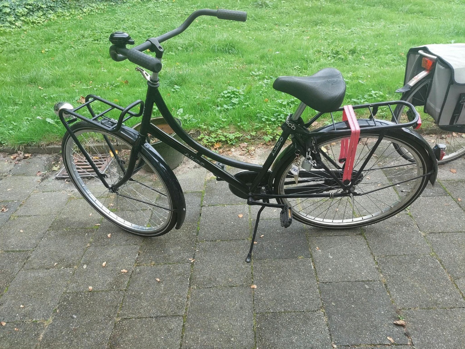 Nette Aldo stadsfiets 26 inch - Zwart, Fietsen en Brommers, Ophalen, Gebruikt, Terugtraprem, Overige merken