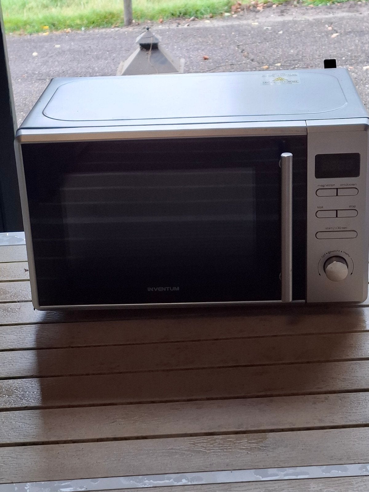 Inventum Magnetron - Zo goed als nieuw, Witgoed en Apparatuur, Magnetrons, Ophalen