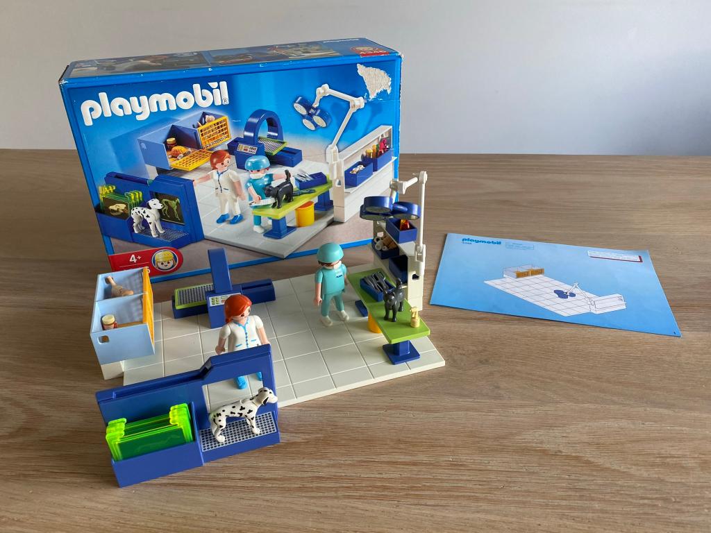 Playmobile dierenkliniek 4346, Kinderen en Baby's, Speelgoed | Playmobil, Ophalen of Verzenden, Zo goed als nieuw, Complete set