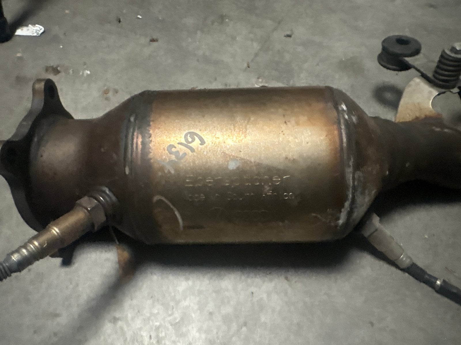 Originele Eberspächer Katalysator voor Audi (Gebruikt), Auto-onderdelen, Ophalen of Verzenden, Gebruikt, Audi