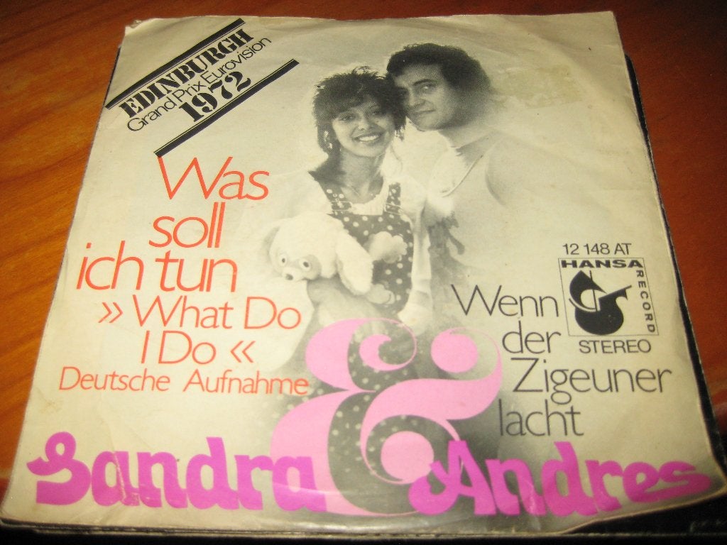 Sandra + Andres: Was soll ich tun, Ophalen of Verzenden, Zo goed als nieuw, Pop