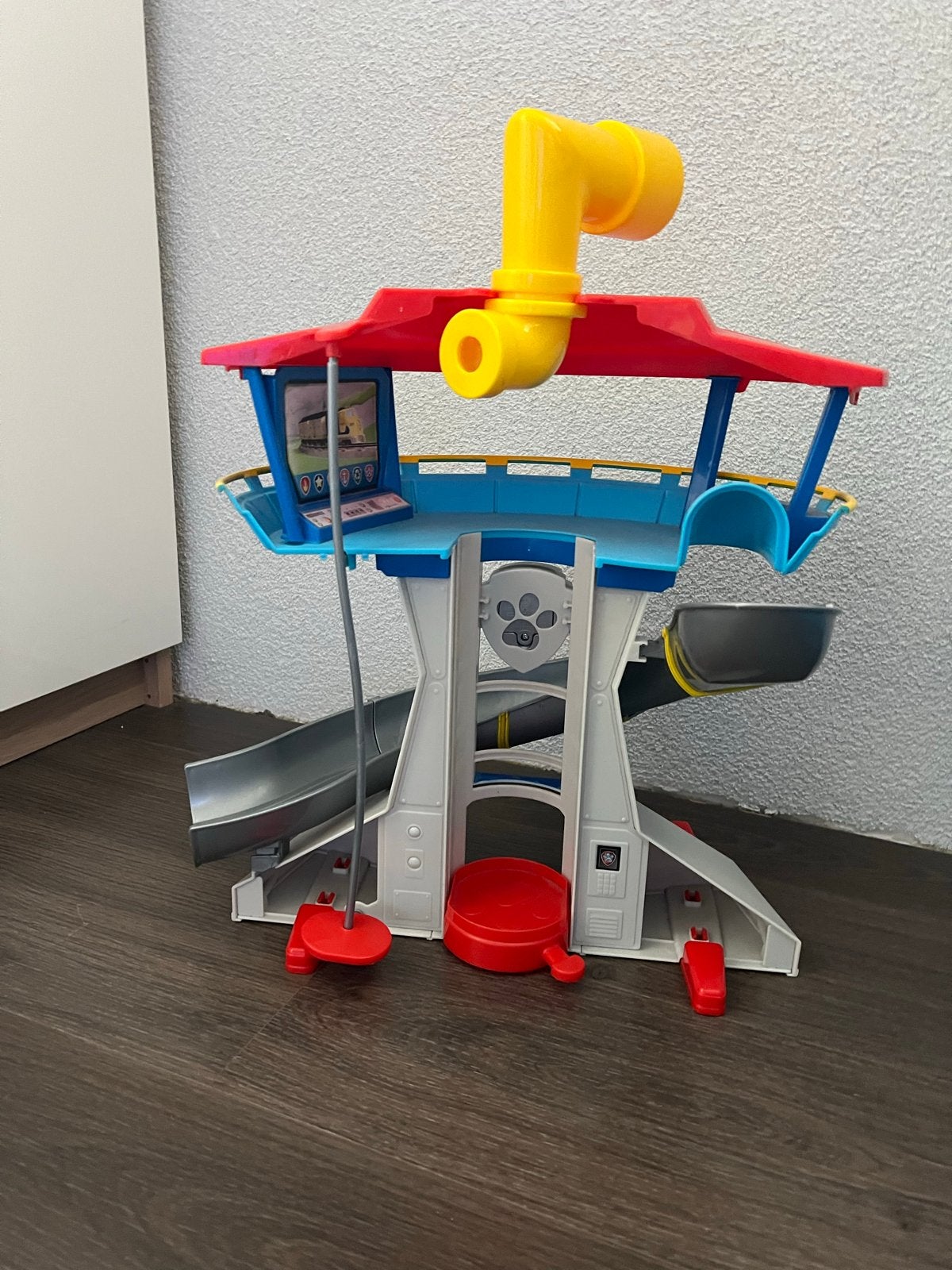 Paw Patrol Voertuigen Set met Uitkijktoren, Ophalen of Verzenden, Gebruikt
