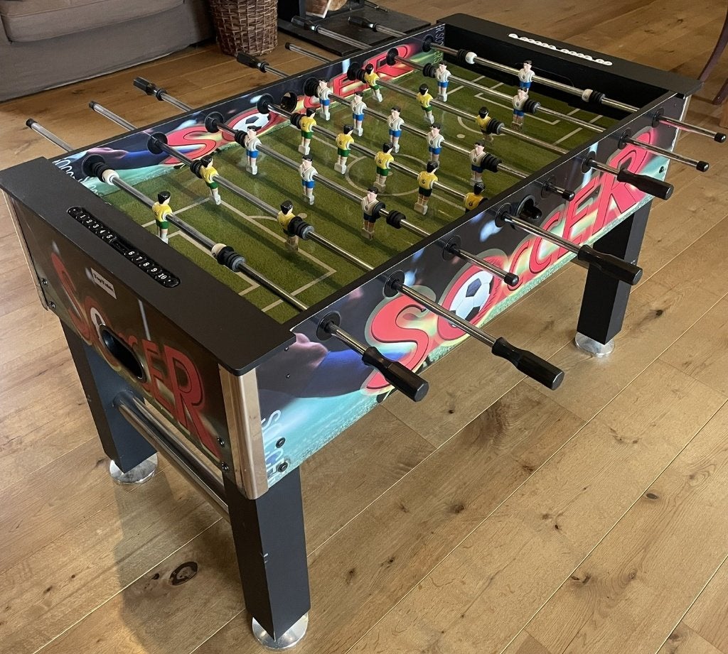 voetbaltafel, Ophalen, Gebruikt