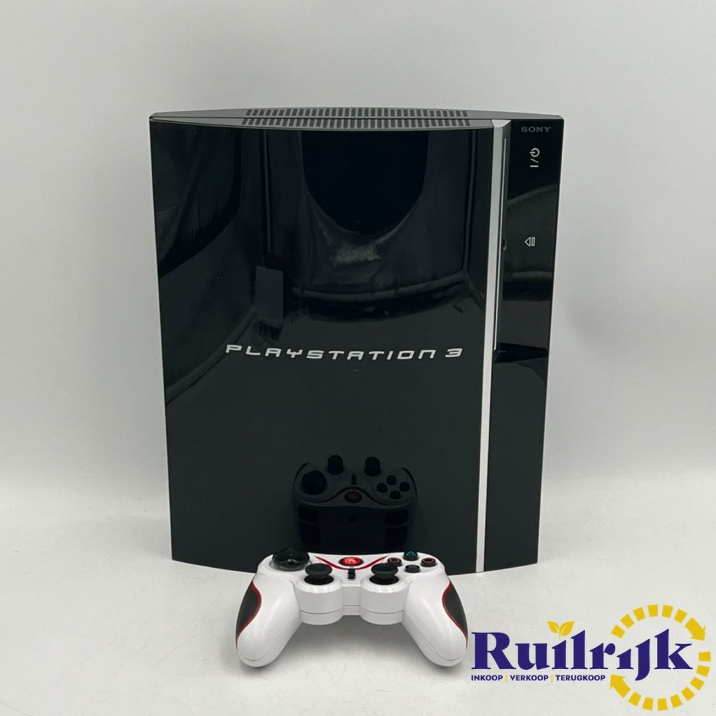 Sony Playstation 3 Phat 80Gb met controller - Met garantie, Spelcomputers en Games, Spelcomputers | Sony PlayStation 3, Sony, Zo goed als nieuw