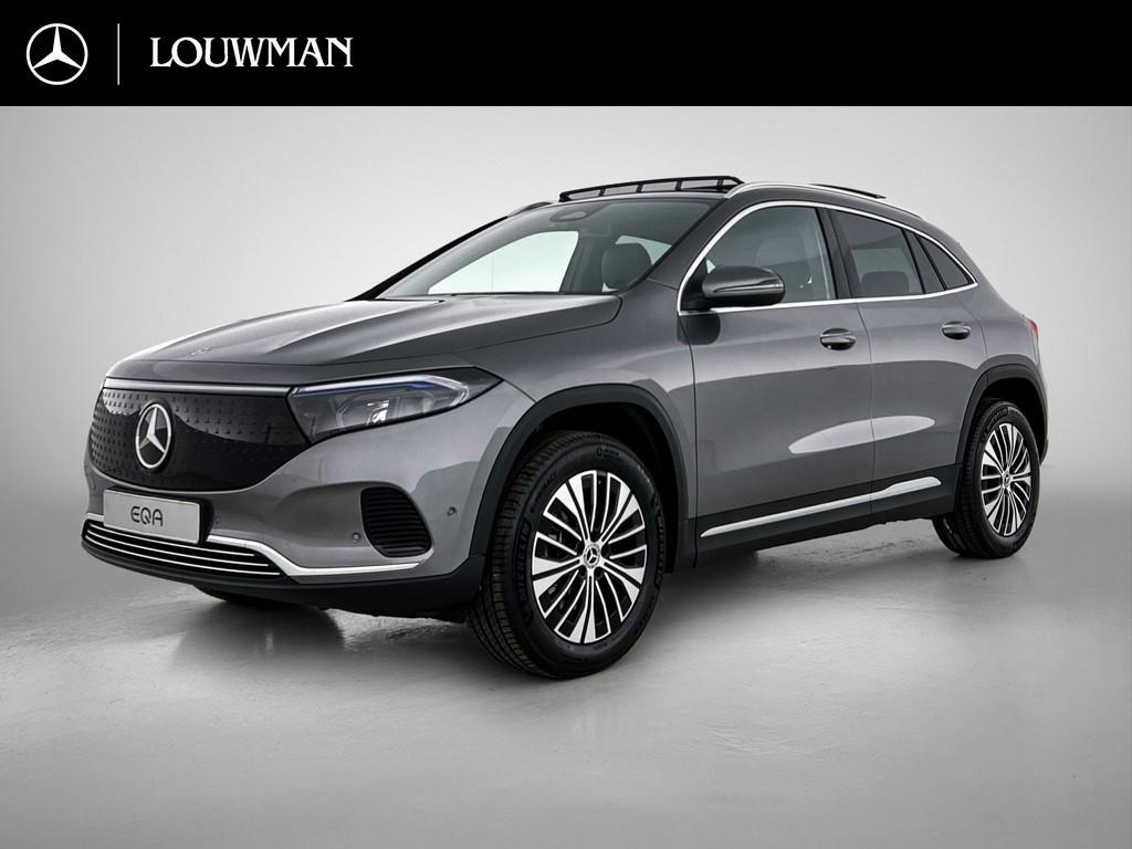 Mercedes-Benz EQA 250+ Business Solution Luxury 71 kWh | War, Auto's, Mercedes-Benz, Zwart, 190 pk, Leder en Stof, Nieuw