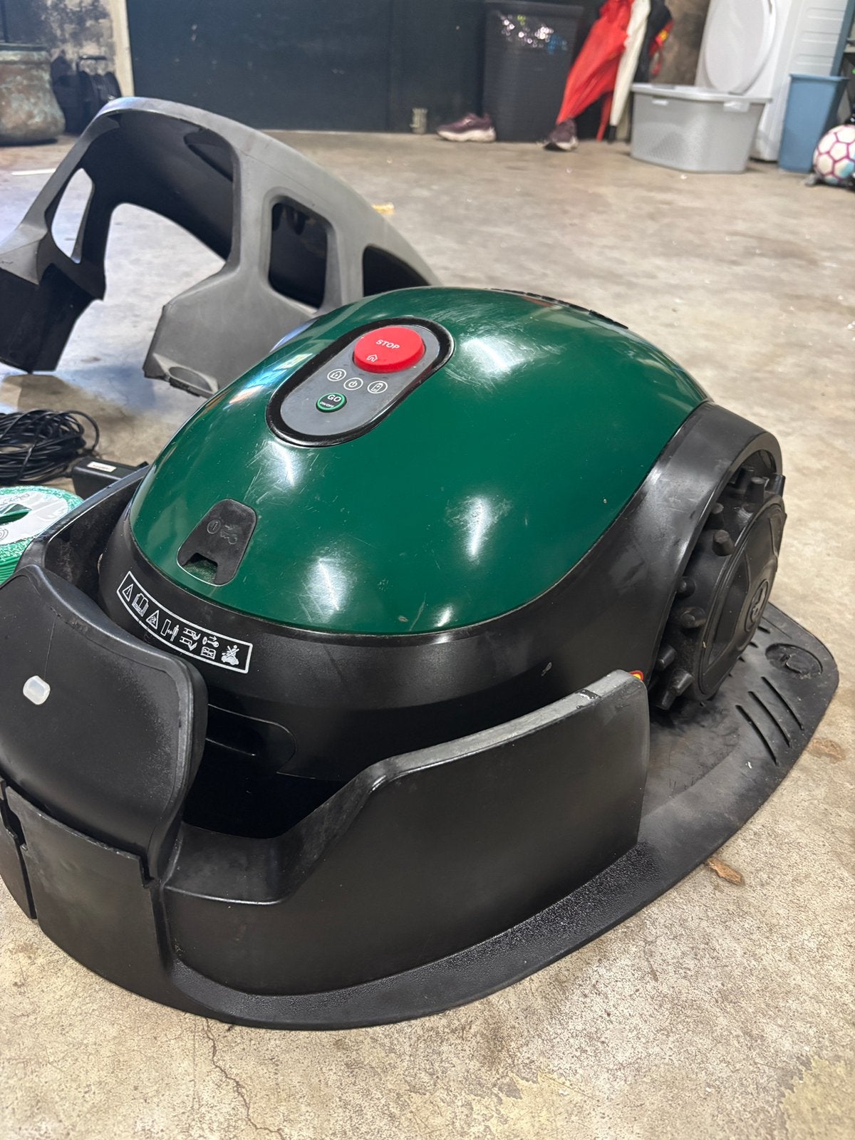 Robomow RX50u, Ophalen of Verzenden, Zo goed als nieuw, 20 tot 25 cm, Bestuurbaar via app