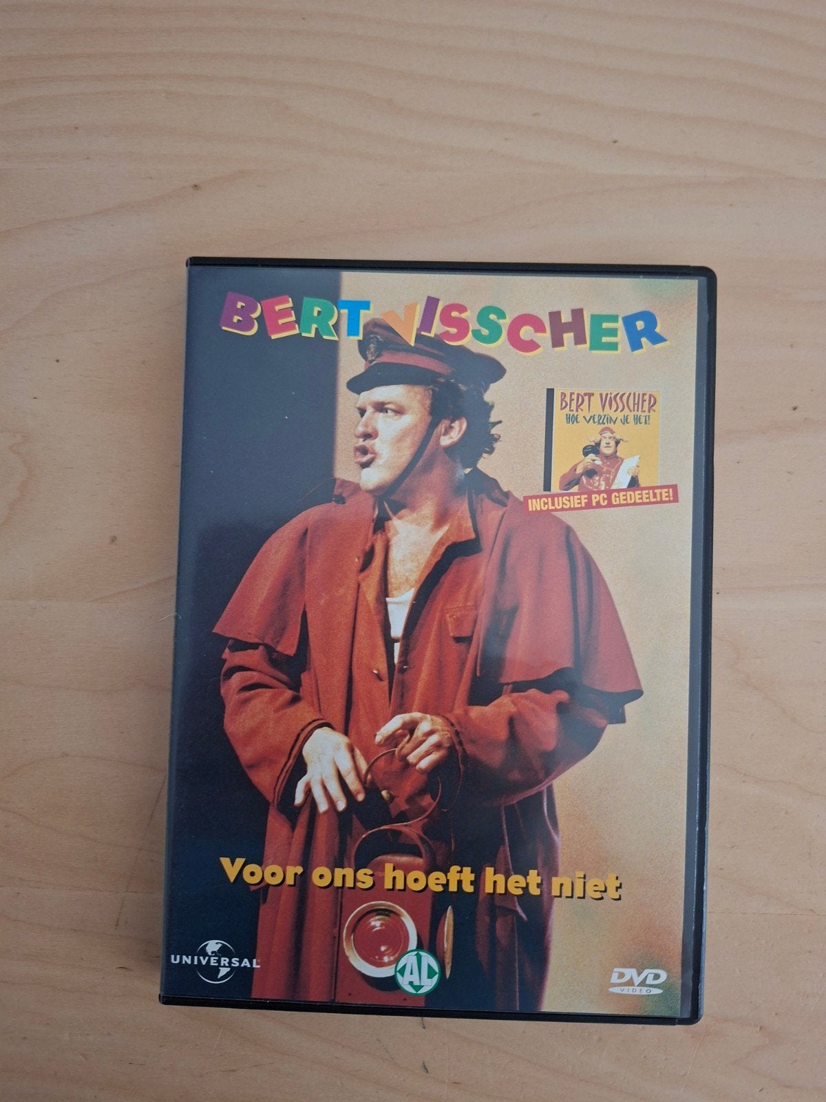 bert visscher  voor ons hoeft het niet, Stand-up of Theatershow, Bert Visscher, Alle leeftijden, Zo goed als nieuw