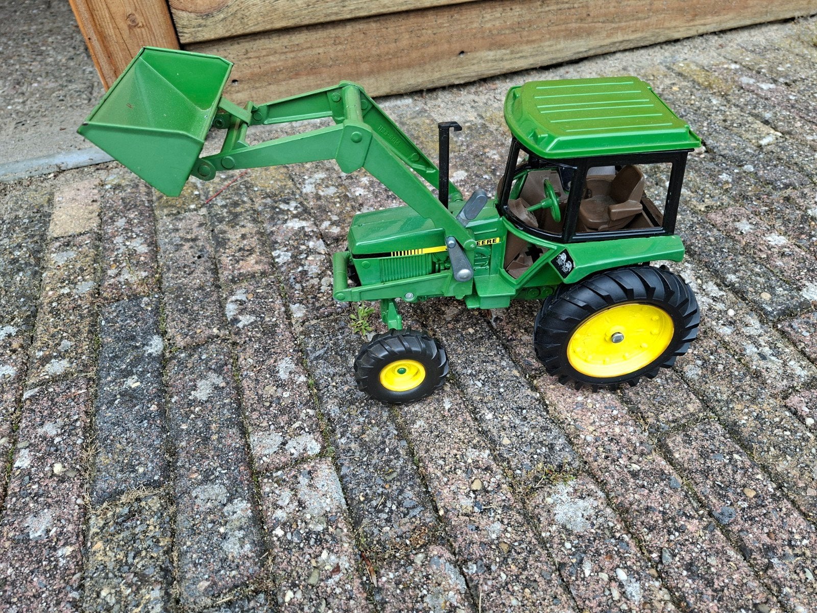 John Deere 50 series tractor Ertl 1/16, Ophalen of Verzenden, Gebruikt, Tractor of Landbouw