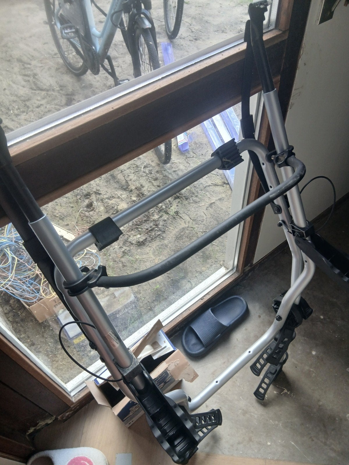 Thule clip-on fietsendrager, op vakantie zonder trekhaak!, Ophalen, 3 fietsen of meer, Zo goed als nieuw, Achterklepdrager