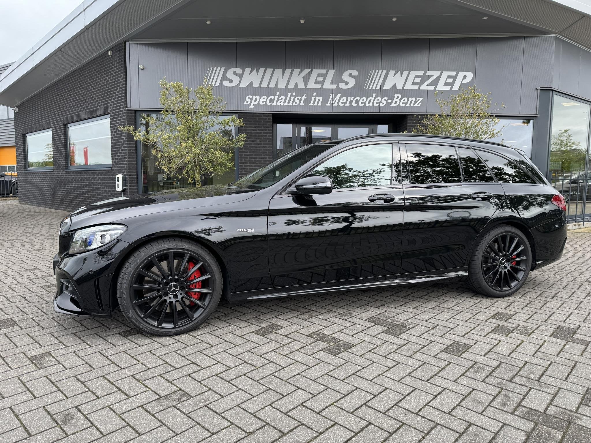 Mercedes-Benz C-klasse Estate AMG 43 4MATIC Premium Plus Pac, Auto's, Automatische klimaatregeling, Euro 6, 390 pk, Leder en Stof
