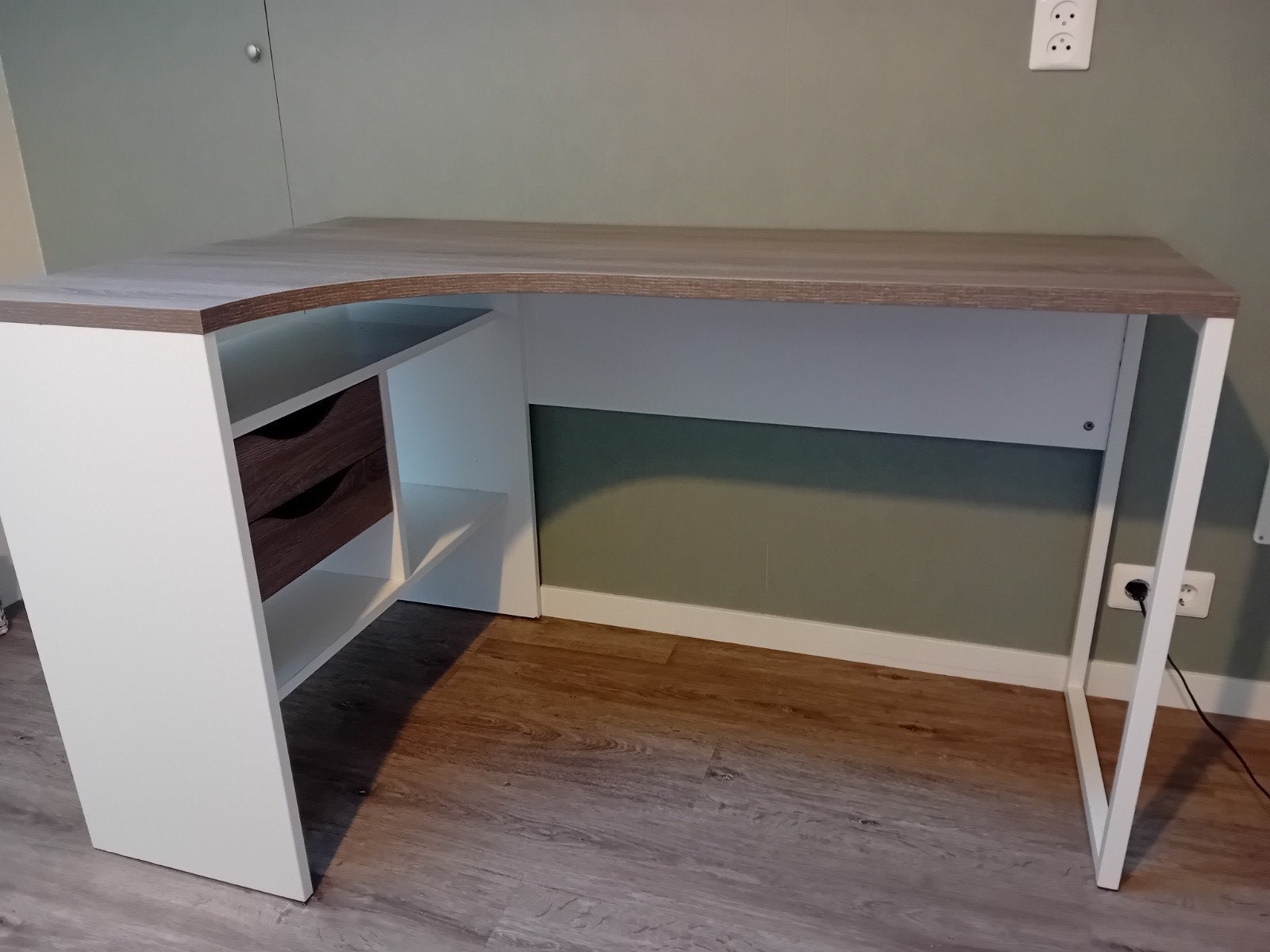 Bureau Hannover - Modern en Functioneel Hoekbureau, Huis en Inrichting, Ophalen, Gebruikt, Overige merken, Hoekbureau