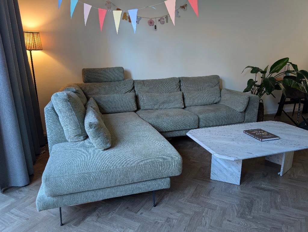 Corner sofa, Ophalen, Overige materialen, 250 tot 300 cm, Minder dan 75 cm