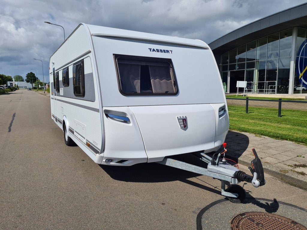 Tabbert Da Vinci 540 DM, Caravans en Kamperen, Bedrijf, Treinzit, Ringverwarming, Tot en met 5