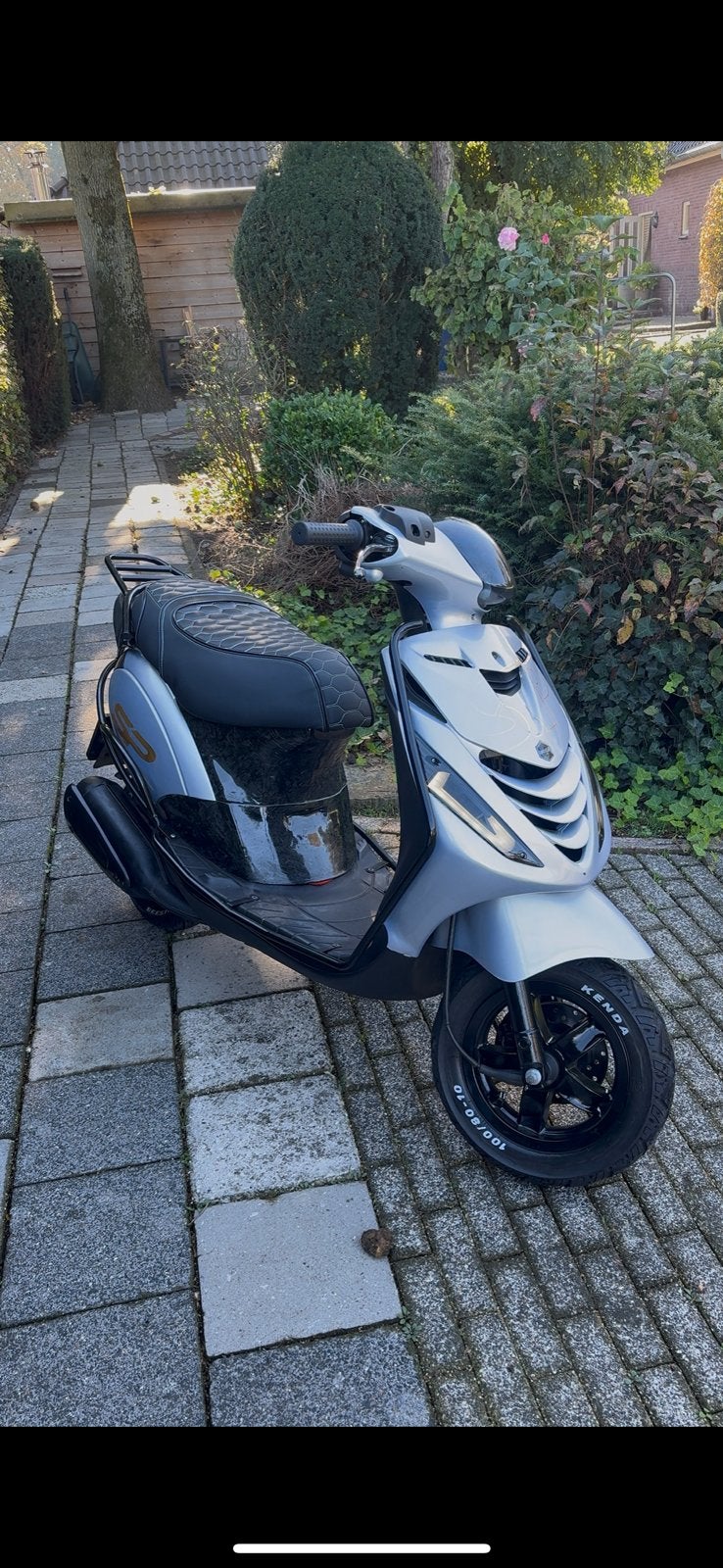 Zip 125 teruil tegen cross motor, Ophalen, Zo goed als nieuw, Blok, Piaggio