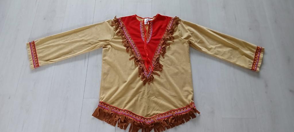 164 indianen overgooier  indiaan magic by freddy's, Kinderen en Baby's, Ophalen of Verzenden, Zo goed als nieuw, 158 t/m 164, Jongen of Meisje