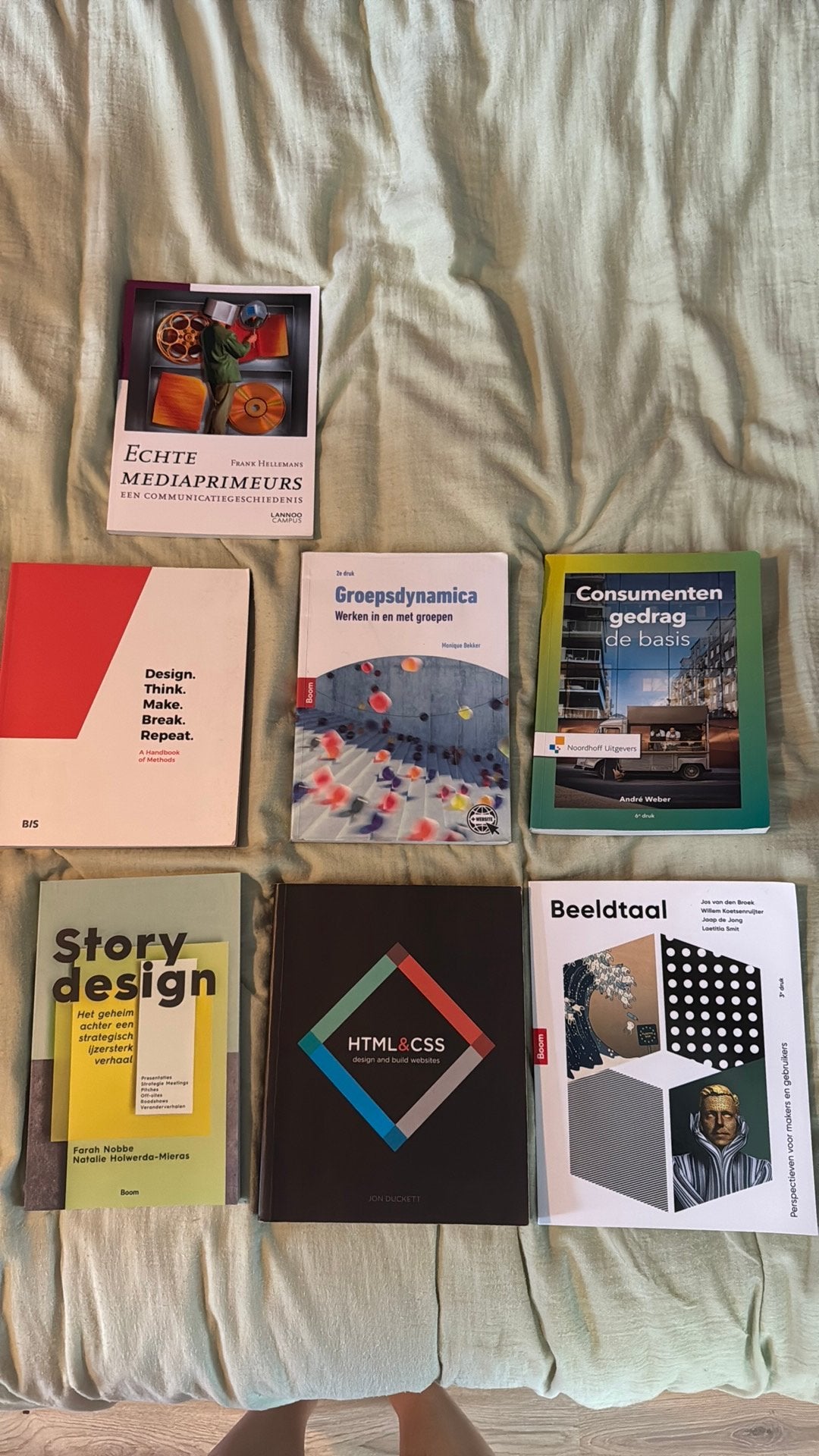 Studieboeken, Ophalen