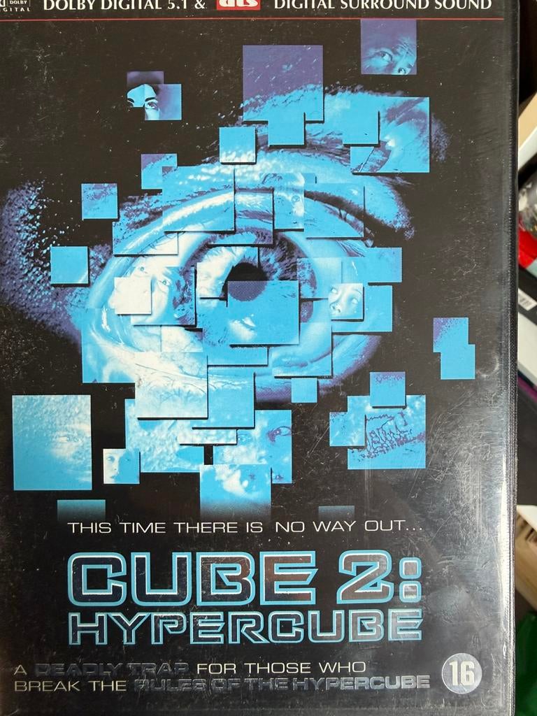 Cube 1 en 2 dvd nederlands ondertiteld, Ophalen of Verzenden, Zo goed als nieuw, Overige genres