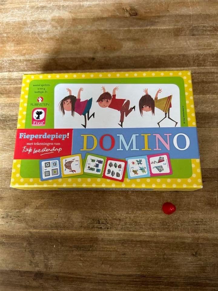 Fieperdepiep domino, Ophalen of Verzenden, Nieuw, Ontdekken