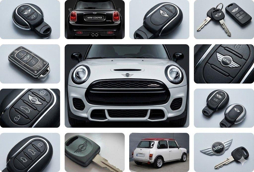 Mini extra autosleutel nodig of reparatie behuizing of print, Ophalen