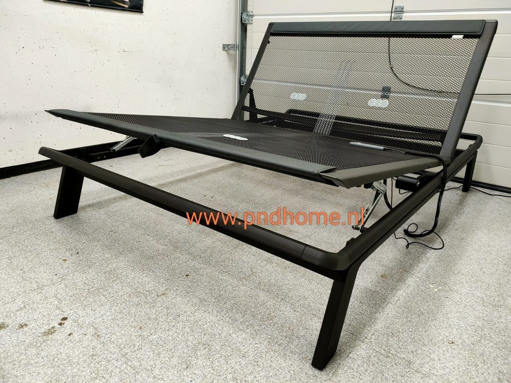 auping Original bed 140x200 elektrisch verstelbaar, Huis en Inrichting, Slaapkamer | Bedden, Verstelbaar, Eenpersoons, Zwart, Zo goed als nieuw