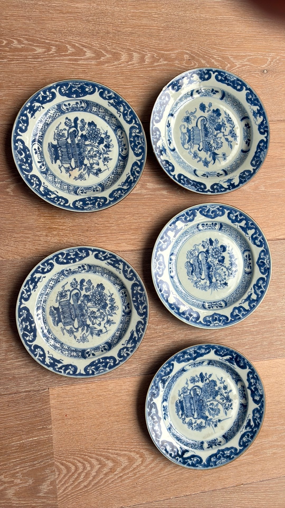 Chinese porseleinen borden , 5 stuks, Ophalen of Verzenden