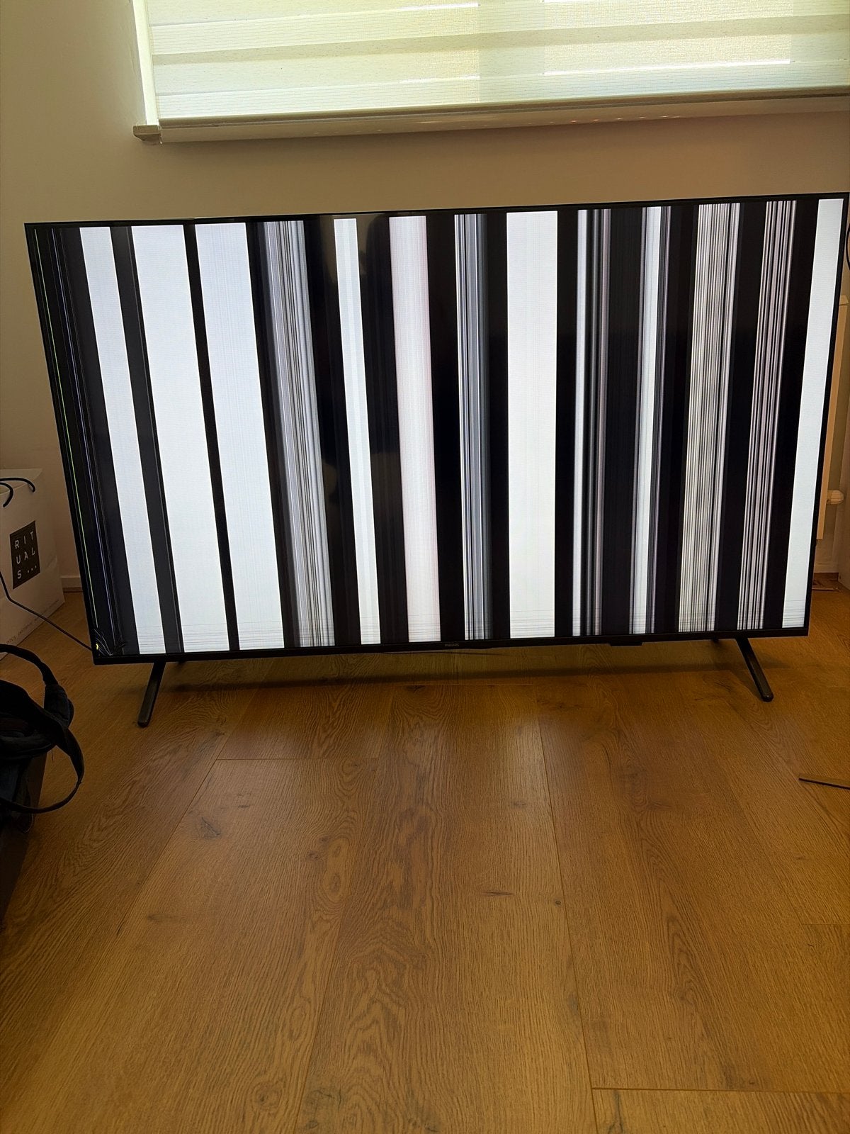 Philips Ambilight 55 inch - Defect voor onderdelen, Ophalen, Philips, Smart TV, 100 cm of meer