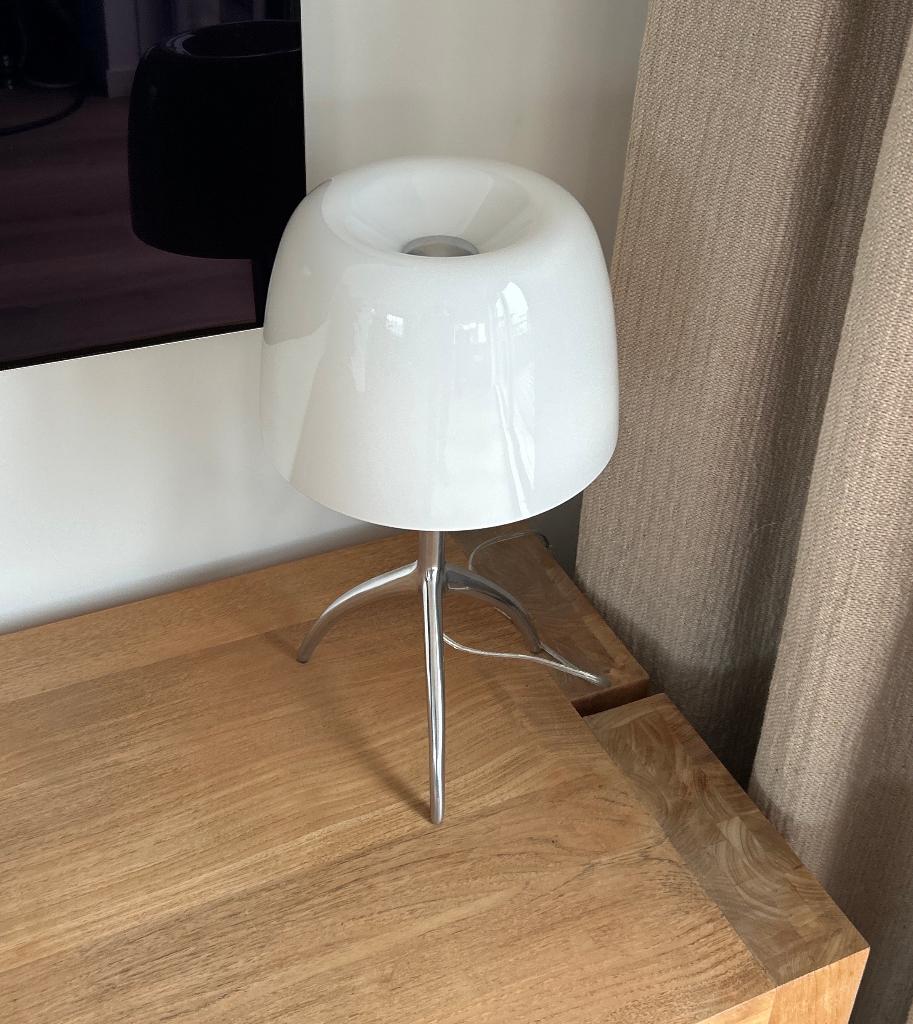 Foscarini Lumiere Tavolo Grande tafellamp – topstaat, Ophalen, Modern klassiek, Zo goed als nieuw, Glas