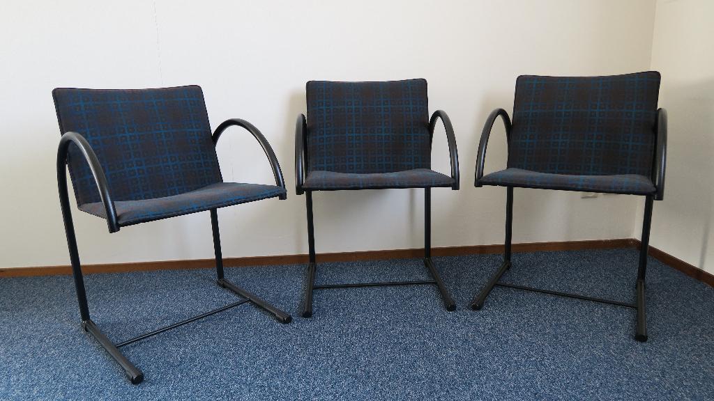 3 Metaform Cirkel eetkamerstoelen (prijs is per stoel)., Ophalen, Gebruikt, Overige kleuren, Drie
