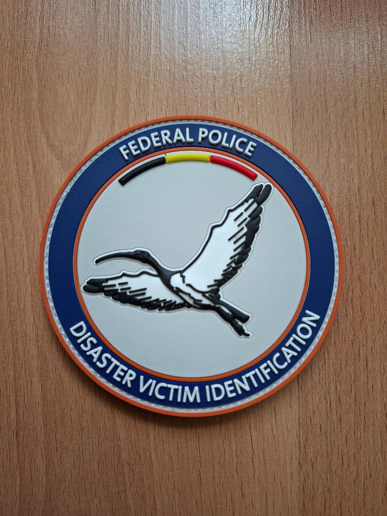 Patch politie, Ophalen of Verzenden, Overige soorten, Overige gebieden, Embleem of Badge
