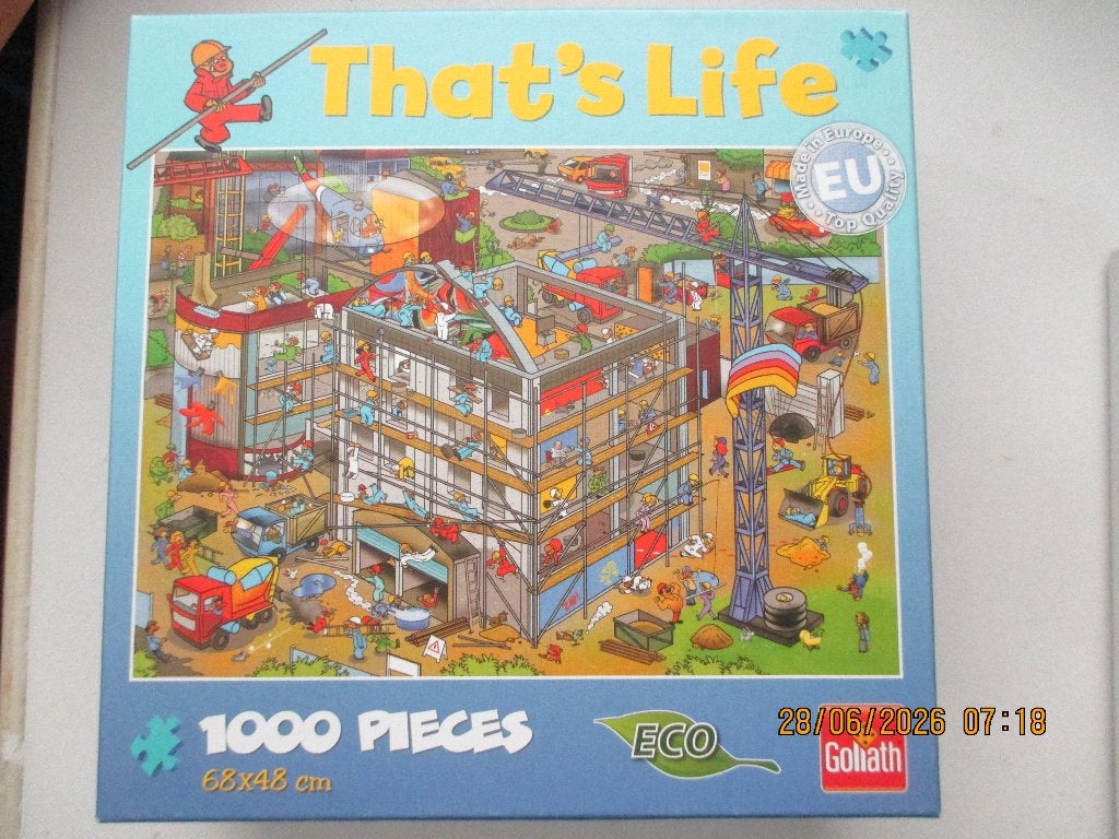 legpuzzel That's Life, Ophalen, 500 t/m 1500 stukjes, Zo goed als nieuw
