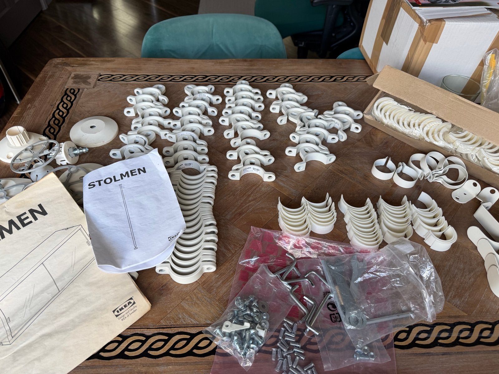Complete set IKEA Stolmen accessoires, Huis en Inrichting, Ophalen of Verzenden, Zo goed als nieuw