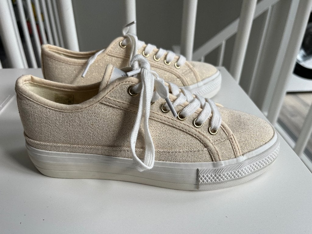 Sneakers Cotton Club - maat 38, Beige, Ophalen of Verzenden, Sneakers of Gympen, Cotton Club