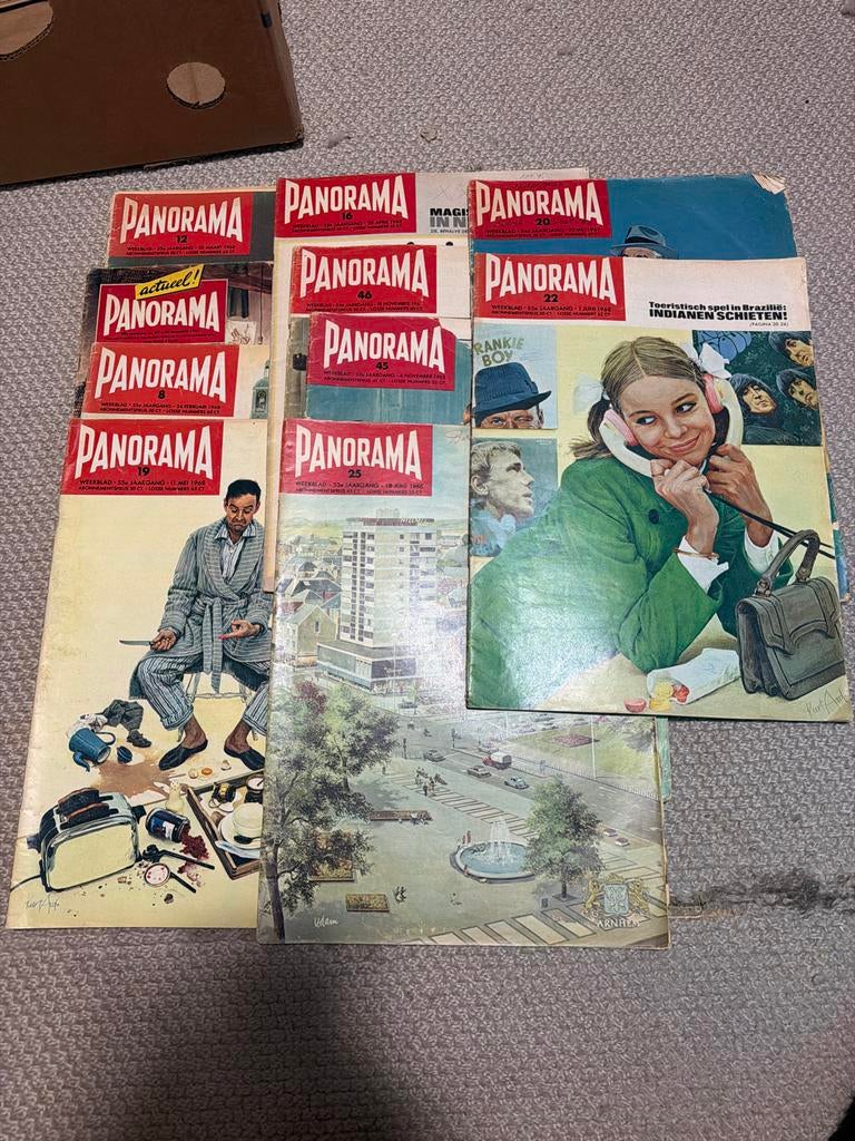 Panorama Tijdschriften Collectie - Jaren '50 en '60, Boeken, Ophalen of Verzenden, Gelezen, Overige typen