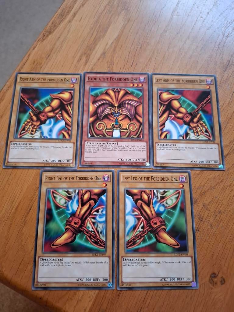 Exodia the Forbidden One  LDK2  Common NM, Ophalen of Verzenden, Nieuw, Meerdere kaarten