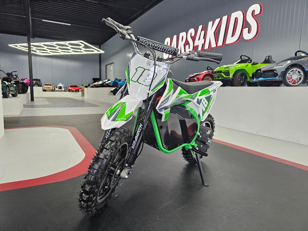 Kinder Crossmotor 36 volt - 3 snelheden - tot 25km, Fietsen en Brommers, Minibikes, Midibikes en Pitbikes, Ophalen of Verzenden