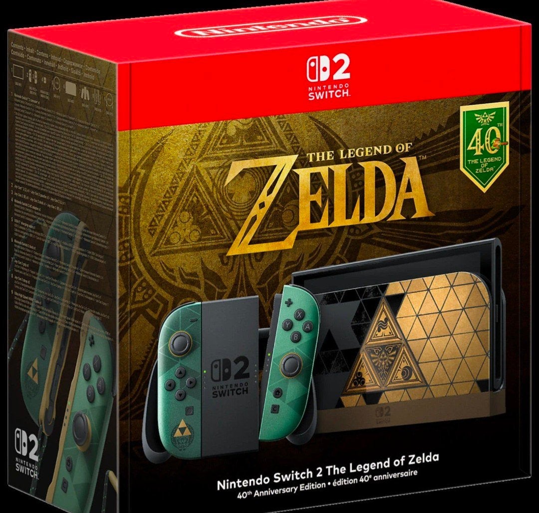 Legend of Zelda Switch 2 Limited Edition Console pre ordered, Spelcomputers en Games, Ophalen, Nieuw, Met 1 controller, Switch OLED